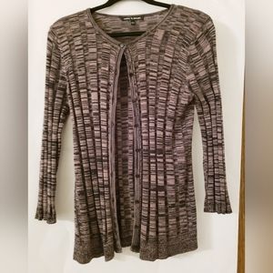 Cable & Gauge Cardigan Sweater Size L